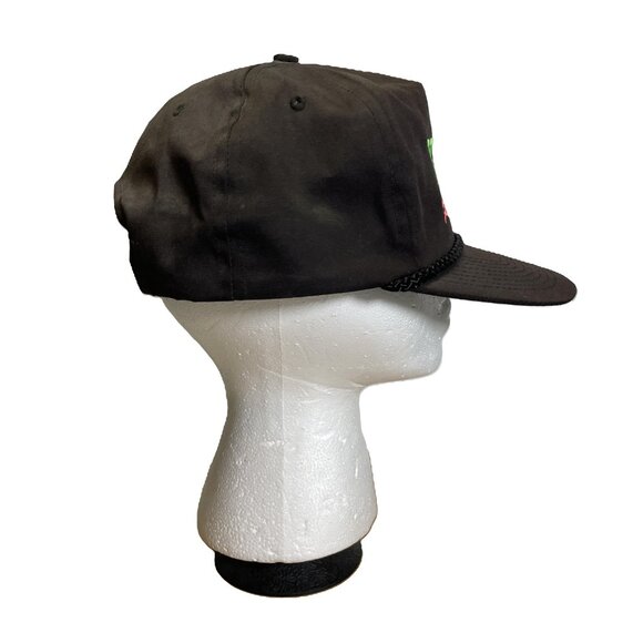 Vintage K & S Racing Fuel Hat Snapback Black Braid Embroidered - Picture 6 of 8